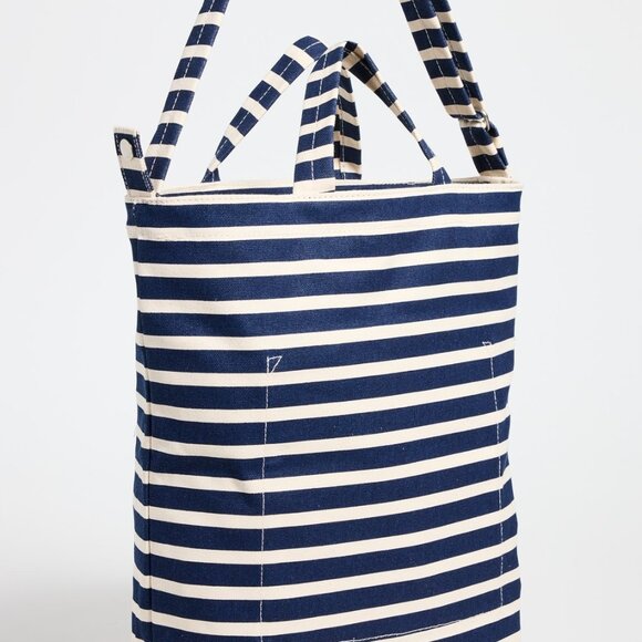 NWT Baggu Zip Duck Bag - Navy Stripe - Picture 8 of 10